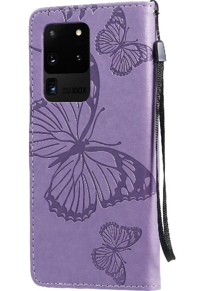 Samsung Galaxy S20 Ultra Manyetik Kapak Pu Deri Flip Kickstand (Yurt Dışından) fırsatları