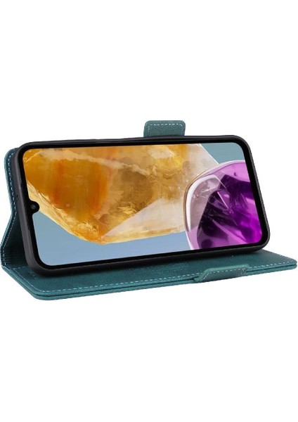 Toka Kapak Kickstand Manyetik ile Samsung Galaxy Flip Için Flip Case (Yurt Dışından)
