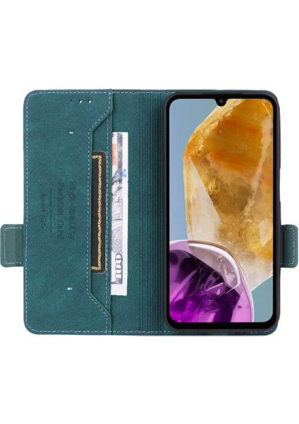 Toka Kapak Kickstand Manyetik ile Samsung Galaxy Flip Için Flip Case (Yurt Dışından)