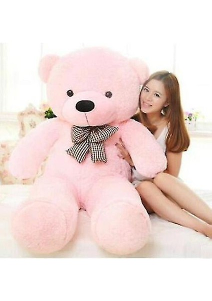 Pembe Doldurulmuş Dev Teddy Bear Peluş Oyuncak (80 Cm) (Yurt Dışından)