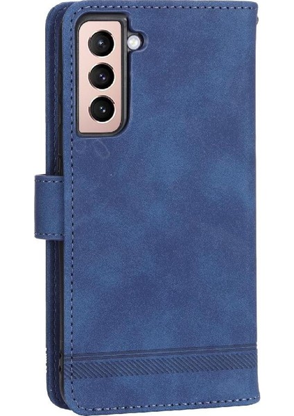 Samsung Galaxy S21 Artı Kart Yuvaları Manyetik Kapatma Premium Için Flip Case (Yurt Dışından) modelleri