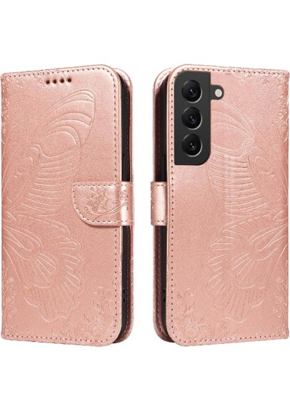 Kredi Kartı ile Samsung Galaxy S21 Yüksek Kaliteli Deri Için Flip Case (Yurt Dışından)