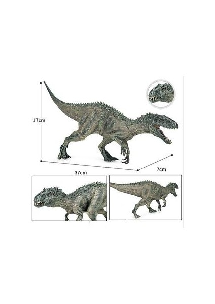 Plastik Jurassic Indominus Rex Aksiyon Figürleri, Açık Ağız Dinozor Modeli (Yurt Dışından) fiyatları