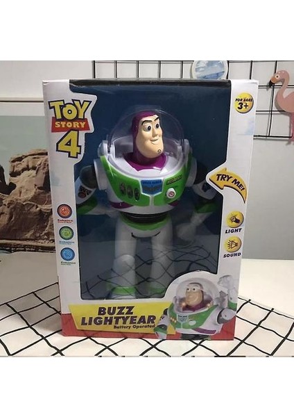 30 cm Popüler Anime, Elektronik Buzz Lightyear- Figure Oyuncak (Yurt Dışından)