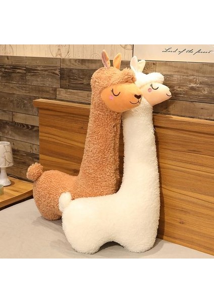 75 cm Sevimli Alpaka Peluş Oyuncak Vicugna Pacos Japon Yumuşak Dolması Sevimli Alpacasso Koyun Llama Çocuklar Kızlar Için Hayvan Bebekler Hediyeler | Doldurulmuş ve Amp;peluş Hayvanlar (Yurt Dışından)