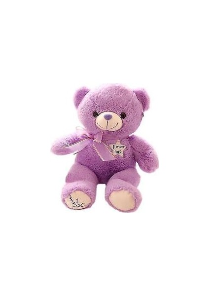 35 cm Lavanta Ayı Mor Teddy Bear Peluş Ayı Oyuncaklar Dolması Bebek Doğum Günü Hediyeleri Çocuklar (35 Cm) (Yurt Dışından)