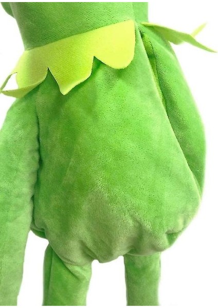 Yh-Muppets Kermit Frog Plush 60CM Cartoon Puppet Komi Frog Plush Toy (Yurt Dışından)