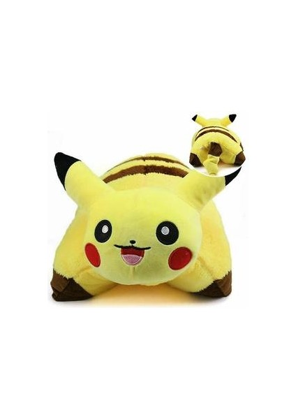 Pikachu Yastık Yastık Katlanabilir Pet Yatak Çocuklar Peluş Dolması Yumuşak Oyuncak 16 " (Yurt Dışından)