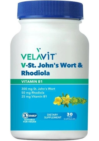 V-St. John's Worth Rhodiola 30 Tablet