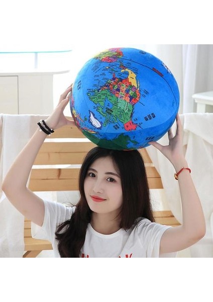 24 cm Küre Peluş Oyuncaklar Dolması Peluş Topu Yumuşak Bebek Peluş Ingilizce Karasal Küre Yastık Oyuncaklar Çocuklar Için Eğitim ve Öğrenme Oyuncak | Peluş Yastıklar (Yurt Dışından) modelleri
