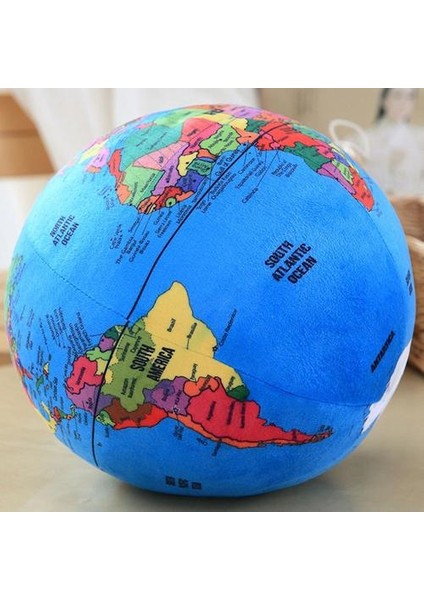 24 cm Küre Peluş Oyuncaklar Dolması Peluş Topu Yumuşak Bebek Peluş Ingilizce Karasal Küre Yastık Oyuncaklar Çocuklar Için Eğitim ve Öğrenme Oyuncak | Peluş Yastıklar (Yurt Dışından) fırsatları