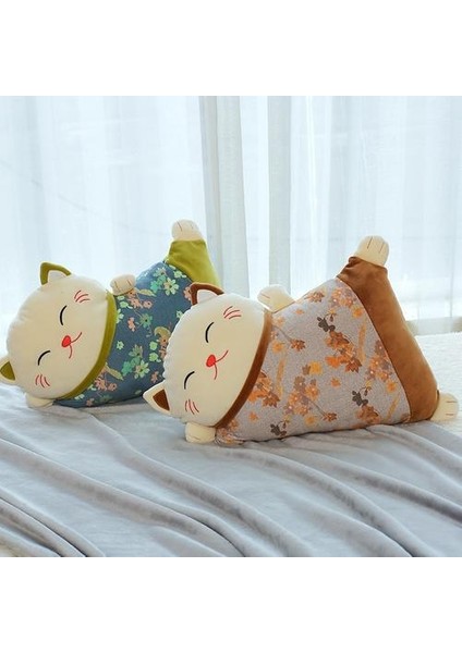 (Yeşil) Peluş Bebek Çin Tarzı Kedi Kanepe Yastık Aile Oturma Odası Yastık Sandalye Araba Bel Yastık Bebek Oyuncaklar ile Uyku Peluş Yastık | Peluş Yastıklar (Yurt Dışından) fiyatları