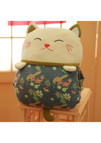 (Yeşil) Peluş Bebek Çin Tarzı Kedi Kanepe Yastık Aile Oturma Odası Yastık Sandalye Araba Bel Yastık Bebek Oyuncaklar ile Uyku Peluş Yastık | Peluş Yastıklar (Yurt Dışından) indirimleri