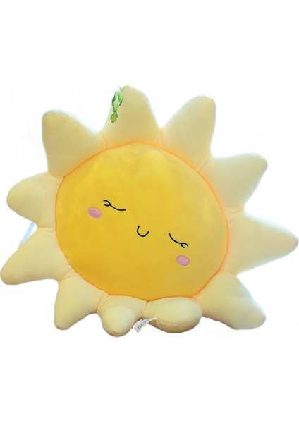 45 cm Sky Serisi Peluş Oyuncak Dolması Yumuşak Karikatür Bulut Güneş Peluş Yastık Sevimli Kanepe Yastık Çocuk Doğum Günü Hediyesi | Peluş Yastıklar (Sarı) (Yurt Dışından) indirimleri