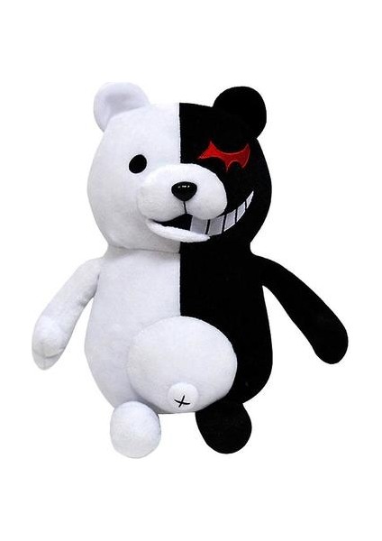 Süper Danganronpa 2 Monokuma Black & Amp; Amp;beyaz Ayı Peluş Oyuncak Yumuşak Doldurulmuş Hayvan Bebekler (Yurt Dışından)