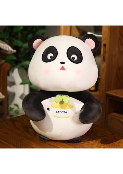 25 cm Dev Panda Peluş Yastık Yumuşak Panda Dolması Hayvan Peluş Oyuncak Çocuk Erkek Kızlar Için Sevimli Yastıklar | Peluş Yastıklar (Yurt Dışından)