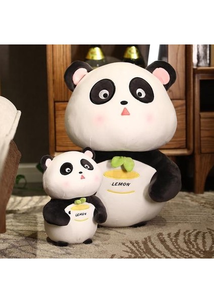 25 cm Dev Panda Peluş Yastık Yumuşak Panda Dolması Hayvan Peluş Oyuncak Çocuk Erkek Kızlar Için Sevimli Yastıklar | Peluş Yastıklar (Yurt Dışından)