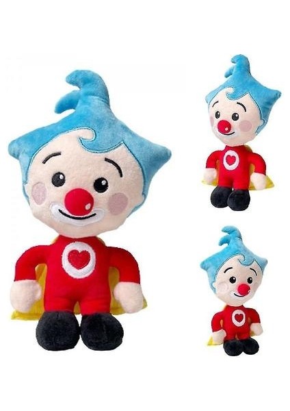 Doldurulmuş Hayvanlar 25 cm Sevimli Plim Plim Palyaço Peluş Oyuncak Karikatür Animasyon Dolması Figürü Peluş Bebek Plushie Anime Yumuşak Hediye Oyuncaklar Çocuklar Doğum Günü Için (Yurt Dışından)