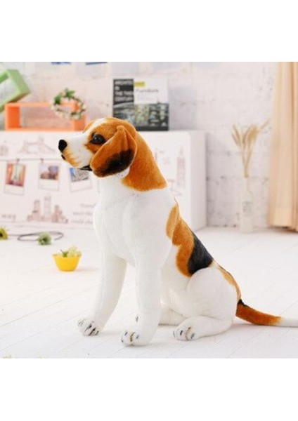 50 cm Sevimli Dev Büyük Boy Beagle Köpek Peluş Oyuncak Gerçekçi Dolması Hayvanlar Köpek Hediye Çocuklar Için Ev Dekorasyon Pet Shop Doğum Günü Hediyesi | Köpek Oyuncakları (Yurt Dışından)