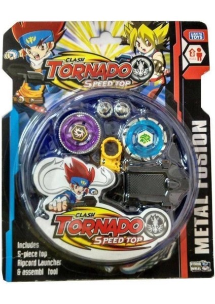 Metal Fushion Tornado Clash 5d Arenalı 4'lü Oyuncak Seti