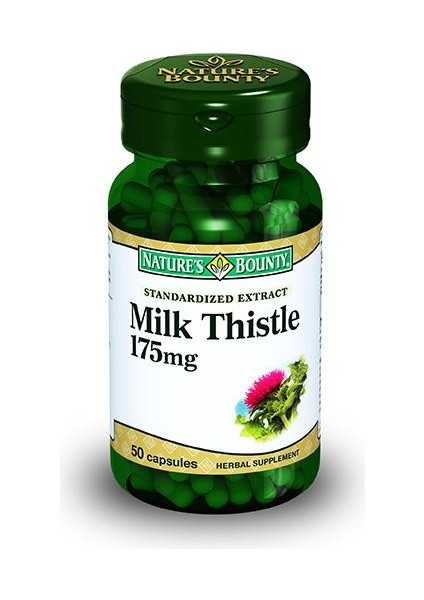 Milk Thistle 175 Mg 50 Kapsül