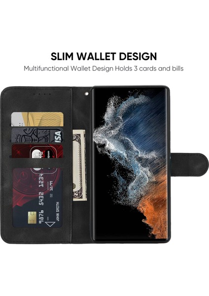 Samsung Galaxy S23 Ultra 5g Için Skin Fe Deri Telefon Kılıfı (Yurt Dışından) fırsatları