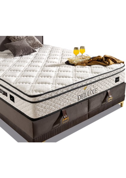 Deluxe Baza Çift Kişilik 200X200 cm (Yatak ve Başlık Fiyata Dahil Değildir)