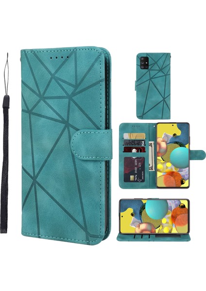 Samsung Galaxy A51 5g Için Skin Fe Deri Telefon Kılıfı (Yurt Dışından)