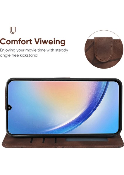 Samsung Galaxy A34 5g Için Skin Fe Deri Telefon Kılıfı (Yurt Dışından) indirimleri