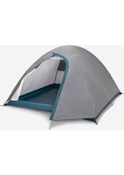 3 Kişilik Kamp Çadırı (Gri-Koyu Petrol Mavisi- Koyu Turkuaz Yeşili) -MH100