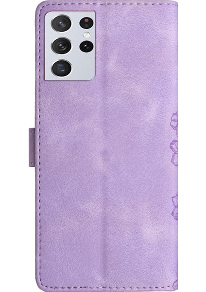 Samsung Galaxy S21 Ultra 5g Için Kiraz Çiçeği Pu Kılıf (Yurt Dışından) indirimleri