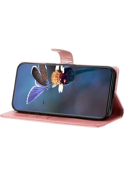 Samsung Galaxy S22+ 5g Için Kiraz Çiçeği Pu Kılıf (Yurt Dışından)