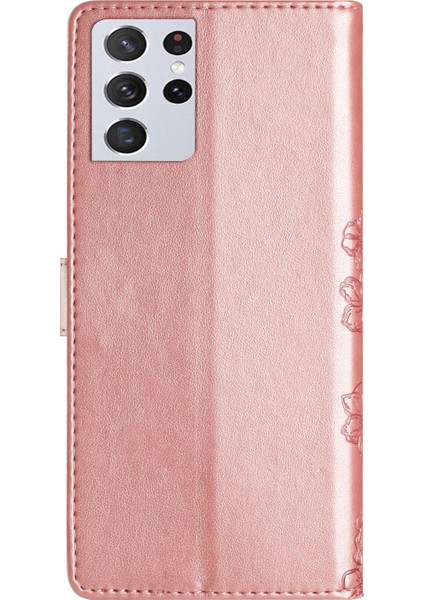 Samsung Galaxy S21 Ultra 5g Için Kiraz Çiçeği Pu Kılıf (Yurt Dışından) indirimleri