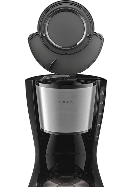 Tekno Trust 220 - 240 V 1200ML 1000 W, Paslanmaz Çelik Filtre Kahve Makinesi, Siyah 50 Hz / 60 Hz Filtre Kahve