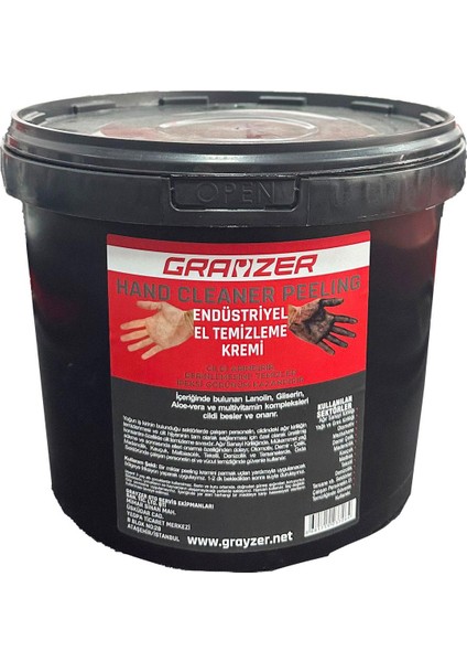 Endüstriyel El Temizleme Kremi 7 kg