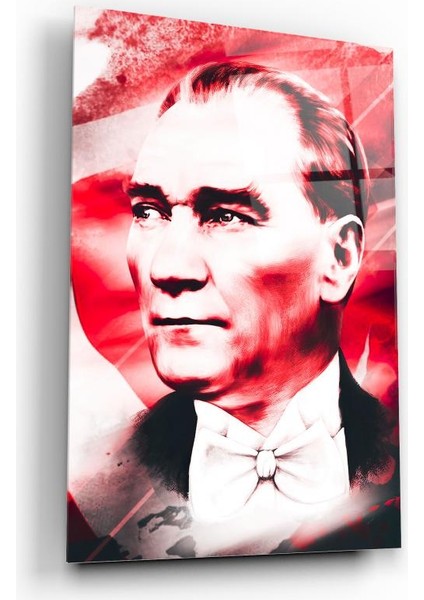 Atatürk Cam Tablo | Hediyelik, Dekoratif, Ofis, Mutfak