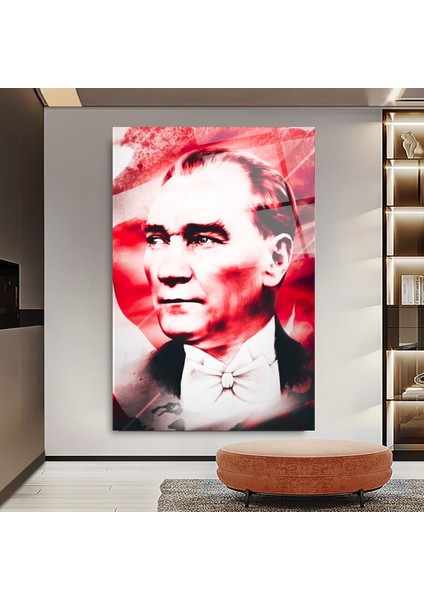 Atatürk Cam Tablo | Hediyelik, Dekoratif, Ofis, Mutfak