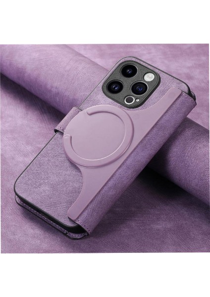 IPhone 15 Için Flip Case Pro Retro Kart Standı Cüzdan Mıknatıs Koruyucu (Yurt Dışından) indirimleri