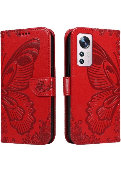 Xiaomi 12 Için Flip Case Yüksek Kalite Deri Ayrılabilir El Kayışı ile (Yurt Dışından)