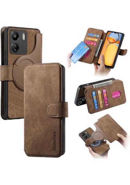 Xiaomi Redmi Için Flip Case Xiaomi 4g Cüzdan Mıknatıs Koruyucu Malzeme Kartı (Yurt Dışından)