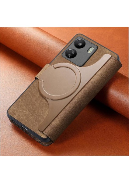 Xiaomi Redmi Için Flip Case Xiaomi 4g Cüzdan Mıknatıs Koruyucu Malzeme Kartı (Yurt Dışından) modelleri