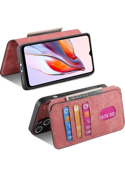 Xiaomi Redmi 12C Kart Standı Cüzdan Retro Mıknatıs Koruyucu Için Flip Case (Yurt Dışından) fırsatları