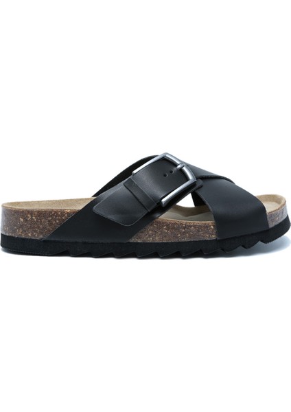 14591 Ch-Kifidis Soft Step Erkek Çapraz Bantlı Mantar Terlik 40-46