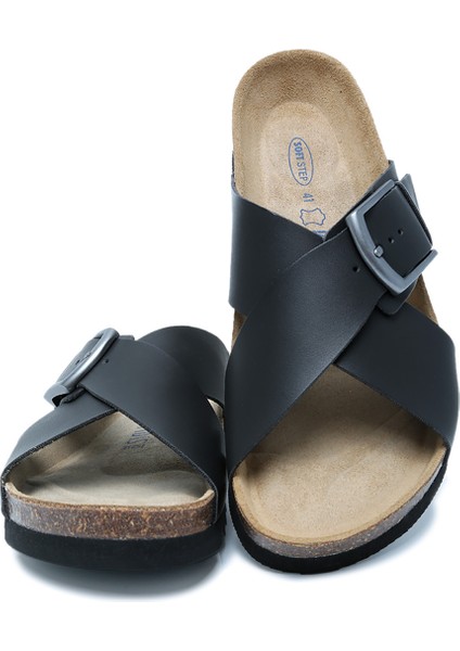 14591 Ch-Kifidis Soft Step Erkek Çapraz Bantlı Mantar Terlik 40-46