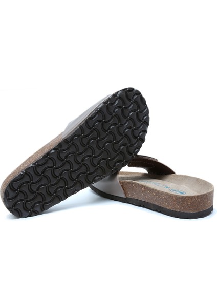 K10280DK Kifidis Soft Step Kadın Deri Mantar Terlik 36-41
