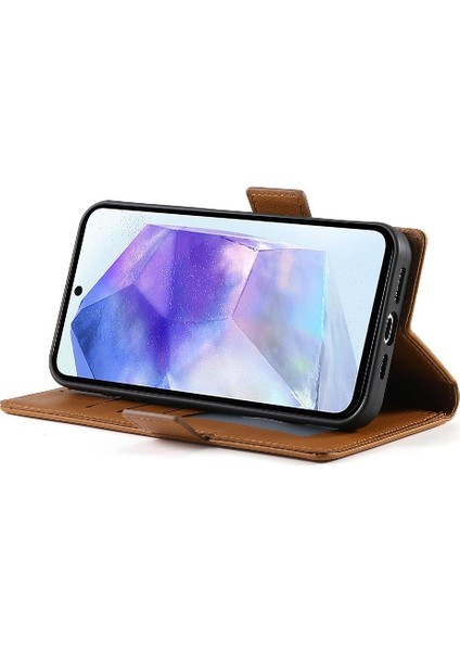 Samsung Galaxy Galaxy Cüzdan Günlük Kullanım Için Flip Case Kart Yuvaları Iş Çevirme (Yurt Dışından) fırsatları