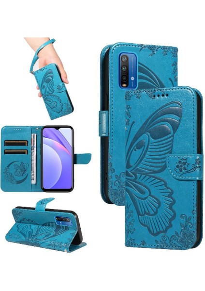 Kredi Kartı Yuvası ile Xiaomi Redmi 10X 4g Için Flip Case Yüksek Kalite El (Yurt Dışından)