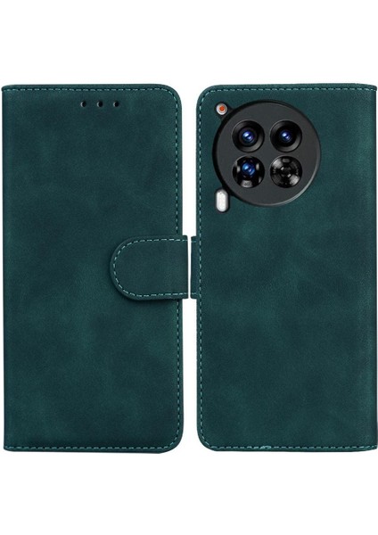 Tecno Camon 30 Premier Stand Holder Premium Pu Deri Kartı Için Flip Case (Yurt Dışından)
