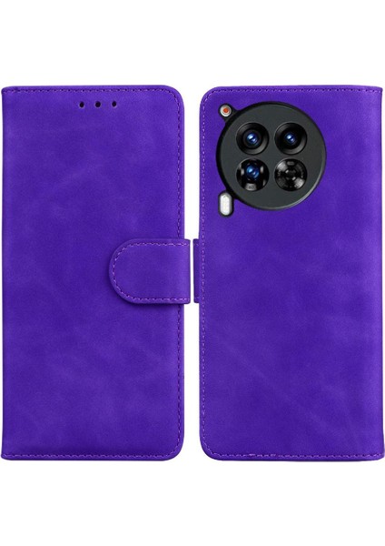 Tecno Camon 30 Premier Stand Holder Premium Pu Deri Kartı Için Flip Case (Yurt Dışından)