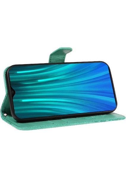 Kredi Kartı Yuvası ile Xiaomi Redmi Not 8 Pro Için Flip Case Kabartmalı Yüksek (Yurt Dışından) fırsatları